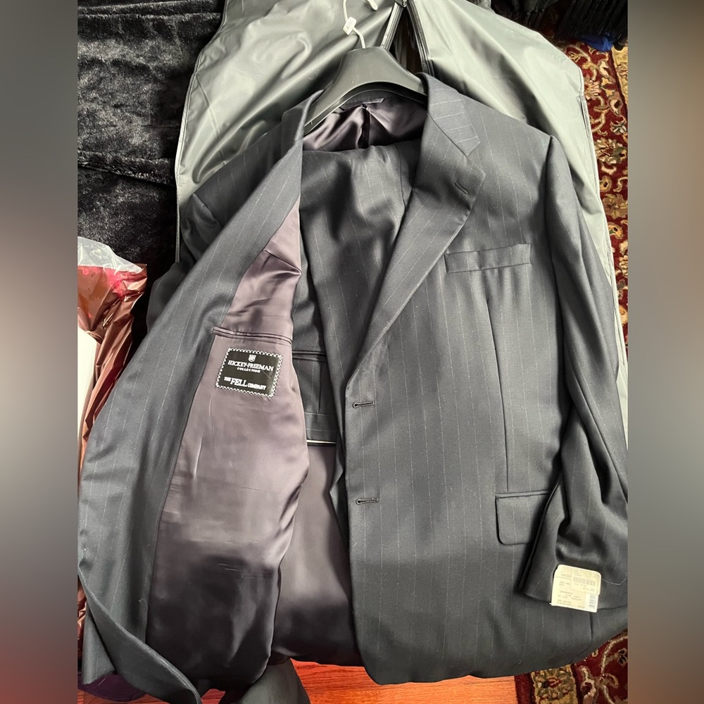 Never worn with original tag Hickey freeman company 2 piece suit 1000$